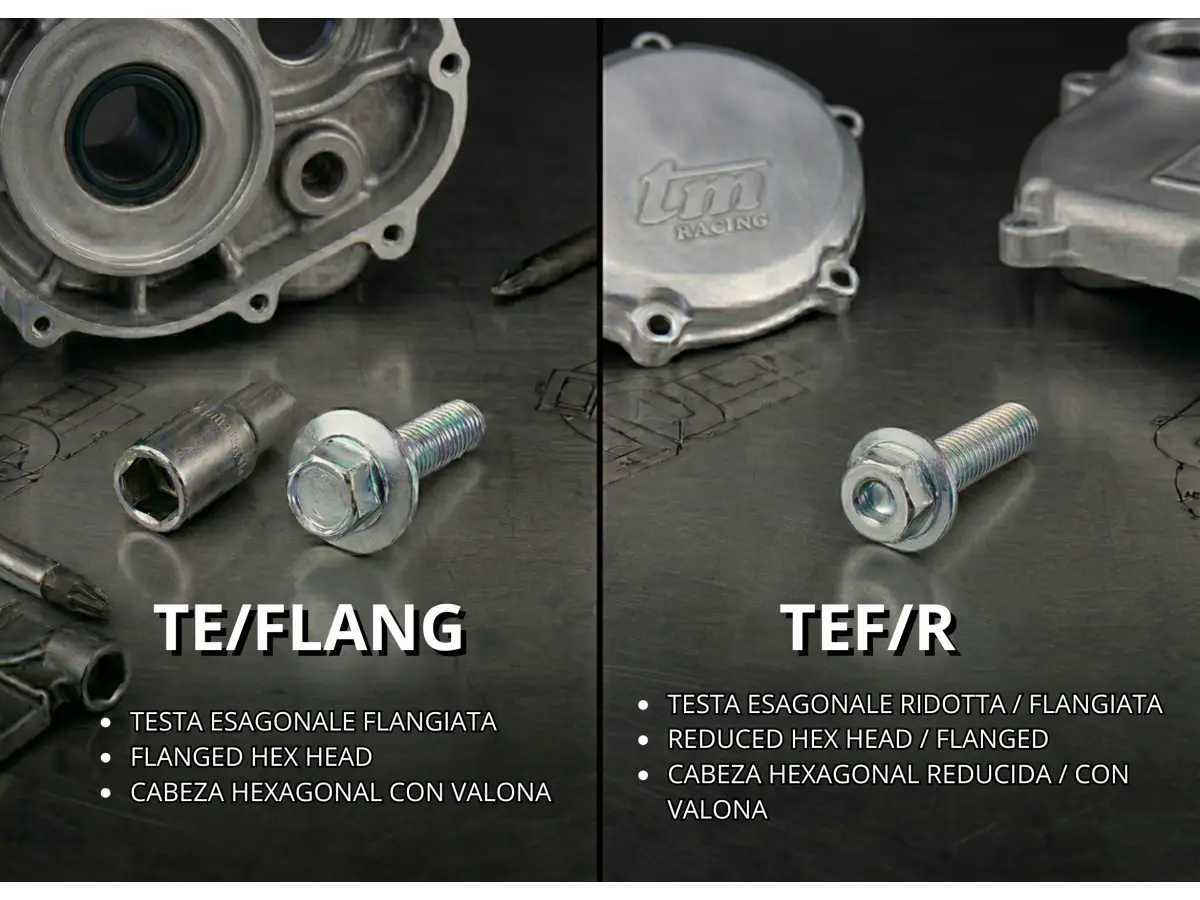 TE SCREWS - HEX HEAD BOLT 